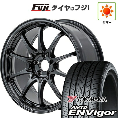 【新品国産車用5穴114.3】 夏タイヤ ホイール4本セット 225/35R19 ヨコハマ エイビッド エンビガーS321 RAYS レイズ ボルクレーシング CE28N-plus 9J 19インチ(送料無料)