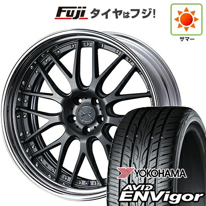 【新品国産車用5穴114.3】 夏タイヤ ホイール4本セット 255/30R22 ヨコハマ エイビッド エンビガーS321 WEDS ウェッズ マーベリック 709M 9J 22インチ(送料無料)｜フジコーポレーション