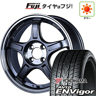 【新品国産車用5穴100】 夏タイヤ ホイール4本セット 215/45R17 ヨコハマ エイビッド エンビガーS321 SSR GT GTX03 7J 17インチ(送料無料)