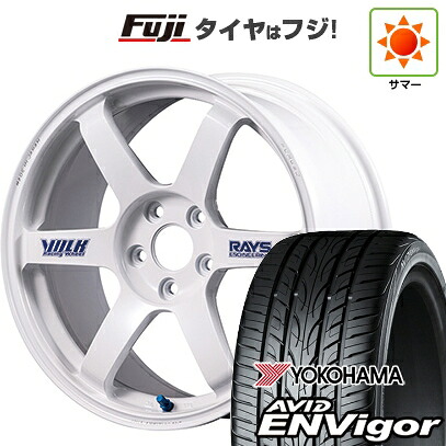 【新品国産車用5穴100】 夏タイヤ ホイール4本セット 215/45R17 ヨコハマ エイビッド エンビガーS321 RAYS レイズ ボルクレーシング TE37 サーガ S-plus 30thステッカーVer 7.5J 17インチ(送料無料)
