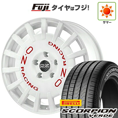 【新品】デリカD5 夏タイヤ ホイール4本セット 215/70R16 ピレリ スコーピオン ヴェルデ OZ ラリーレーシング 7J 16インチ(送料無料) 106,975円