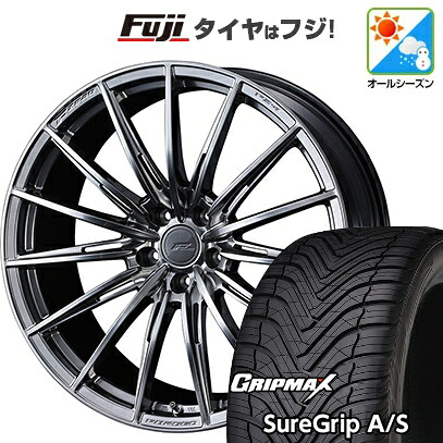 【新品国産車用5穴114.3】 オールシーズンタイヤ ホイール4本セット 225/55R18 グリップマックス シュアグリップ オールシーズン(限定) WEDS ウェッズ F-ZERO FZ-4 8J 18インチ(送料無料)｜フジコーポレーション 150,800円