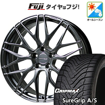 【新品国産車用5穴114.3】 オールシーズンタイヤ ホイール4本セット 245/40R20 グリップマックス シュアグリップ オールシーズン(限定) ホットスタッフ トラフィックスターフォージド TSF-01 8.5J 20インチ(送料無料)｜フジコーポレーション