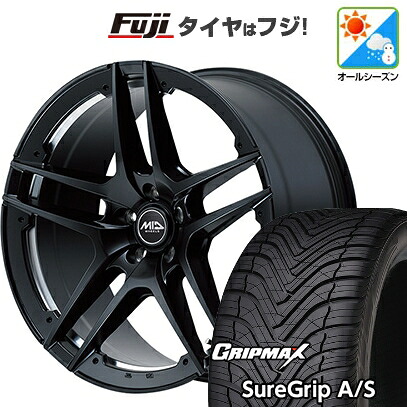 【新品国産車用5穴114.3】 オールシーズンタイヤ ホイール4本セット 225/40R19 グリップマックス シュアグリップ オールシーズン(限定) MID WHEELS MID EXCLUSIVE MTW TW025 7.5J 19インチ(送料無料)
