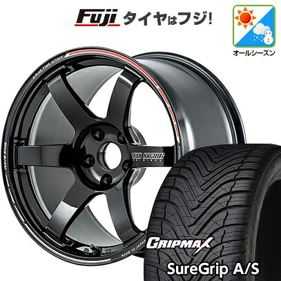 【新品国産車用5穴114.3】 オールシーズンタイヤ ホイール4本セット 225/40R18 グリップマックス シュアグリップ オールシーズン(限定) RAYS レイズ ボルクレーシング TE37 サーガ S-plus TIME ATTACK 8.5J 18インチ(送料無料)｜フジコーポレーション