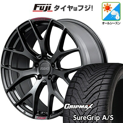 【新品国産車用5穴114.3】 オールシーズンタイヤ ホイール4本セット 235/55R19 グリップマックス シュアグリップ オールシーズン(限定2024年製) RAYS レイズ ホムラ 2X7FT SPORT EDITION 7J 19インチ(送料無料)｜フジコーポレーション