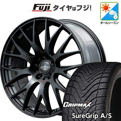 【新品国産車用5穴114.3】 オールシーズンタイヤ ホイール4本セット 235/55R19 グリップマックス シュアグリップ オールシーズン(限定2024年製) RAYS レイズ ホムラ 2X9Plus SPORT EDITION 7.5J 19インチ(送料無料)