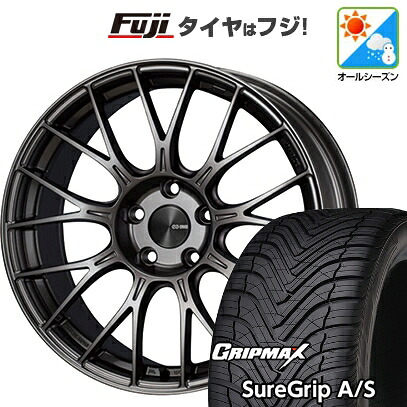 【新品国産車用5穴100】 オールシーズンタイヤ ホイール4本セット 225/40R19 グリップマックス シュアグリップ オールシーズン(限定) ENKEI エンケイ PerformanceLine PFM1 7.5J 19インチ(送料無料)|フジコーポレーション