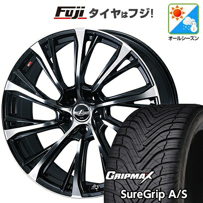 【新品国産車用5穴114.3】 オールシーズンタイヤ ホイール4本セット 235/55R19 グリップマックス シュアグリップ オールシーズン(限定2024年製) WEDS ウェッズ レオニス JG トヨタ・レクサス車専用 6.5J 19インチ(送料無料)|フジコーポレーション