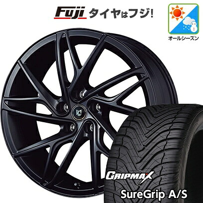 【新品国産車用5穴114.3】 オールシーズンタイヤ ホイール4本セット 245/40R20 グリップマックス シュアグリップ オールシーズン(限定) コーセイ レヴゲイン NR35S 8.5J 20インチ(送料無料)