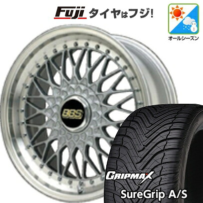 【新品国産車用5穴114.3】 オールシーズンタイヤ ホイール4本セット 245/40R20 グリップマックス シュアグリップ オールシーズン(限定) BBS JAPAN SUPER RS 8.5J 20インチ(送料無料) 426,330円