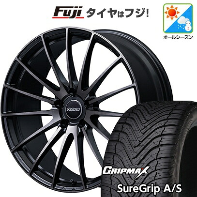 【新品国産車用5穴114.3】 オールシーズンタイヤ ホイール4本セット 245/40R20 グリップマックス シュアグリップ オールシーズン(限定) RAYS レイズ VMF L-01 PREMIUM 8.5J 20インチ(送料無料)
