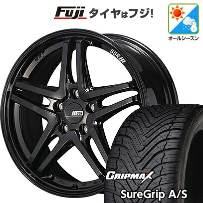 【新品国産車用5穴100】 オールシーズンタイヤ ホイール4本セット 225/40R18 グリップマックス シュアグリップ オールシーズン(限定) SSR GT GTV06 7.5J 18インチ(送料無料)|フジコーポレーション