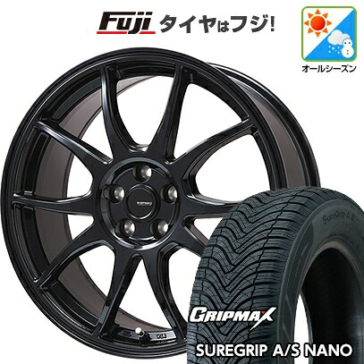 【新品】ライズ/ロッキー（ハイブリッド） オールシーズンタイヤ ホイール4本セット 195/65R16 グリップマックス シュアグリップ オールシーズン ナノ(限定) ホットスタッフ ジースピード G-06【限定】 6J 16インチ(送料無料)