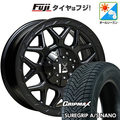 【新品】ライズ/ロッキー（ハイブリッド） オールシーズンタイヤ ホイール4本セット 195/65R16 グリップマックス シュアグリップ オールシーズン ナノ(限定) オフビート レクセル インフェルノ 7J 16インチ(送料無料)