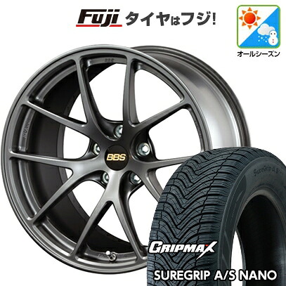 【新品】ライズ/ロッキー（ハイブリッド） オールシーズンタイヤ ホイール4本セット 195/65R16 グリップマックス シュアグリップ オールシーズン ナノ(限定) BBS JAPAN RI-A 7J 16インチ(送料無料)