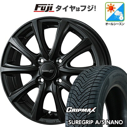 【新品】ライズ/ロッキー（ハイブリッド） オールシーズンタイヤ ホイール4本セット 195/65R16 グリップマックス シュアグリップ オールシーズン ナノ(限定) WEDS ウェッズ エリシア 6J 16インチ(送料無料)