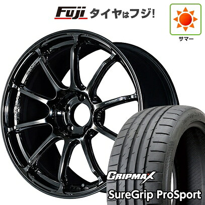 【新品国産車用5穴114.3】 夏タイヤ ホイール4本セット 225/35R19 グリップマックス シュアグリップ PRO SPORT BSW（限定） ヨコハマ アドバンレーシング RSIII 8.5J 19インチ(送料無料)