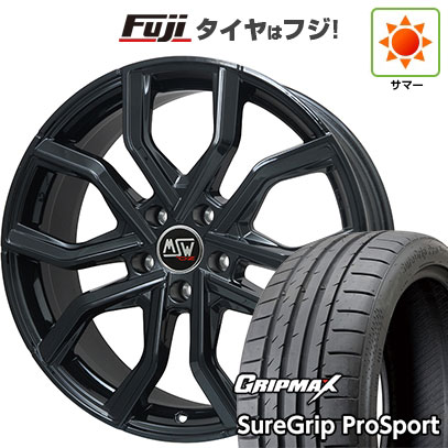 【新品国産車用5穴114.3】 夏タイヤ ホイール4本セット 255/45R20 グリップマックス シュアグリップ PRO SPORT BSW（限定） MSW by OZ Racing MSW 41(グロスブラック) 8.5J 20インチ(送料無料)