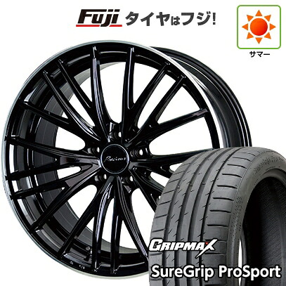 【新品国産車用5穴114.3】 夏タイヤ ホイール4本セット 255/45R20 グリップマックス シュアグリップ PRO SPORT BSW（限定） ホットスタッフ プレシャス アストM1【限定】 8.5J 20インチ(送料無料)
