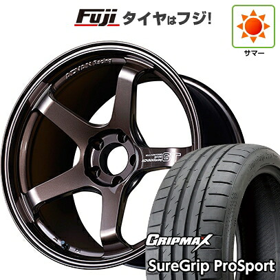【新品国産車用5穴114.3】 夏タイヤ ホイール4本セット 225/35R19 グリップマックス シュアグリップ PRO SPORT BSW（限定） ヨコハマ アドバンレーシング GT ビヨンド 9J 19インチ(送料無料)