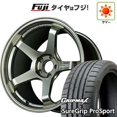 【新品国産車用5穴114.3】 夏タイヤ ホイール4本セット 225/35R19 グリップマックス シュアグリップ PRO SPORT BSW（限定） ヨコハマ アドバンレーシング GT ビヨンド 9J 19インチ(送料無料)