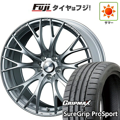 【新品国産車用5穴114.3】 夏タイヤ ホイール4本セット 225/35R19 グリップマックス シュアグリップ PRO SPORT BSW(限定) WEDS ウェッズスポーツ SA-20R 8.5J 19インチ(送料無料)|フジコーポレーション
