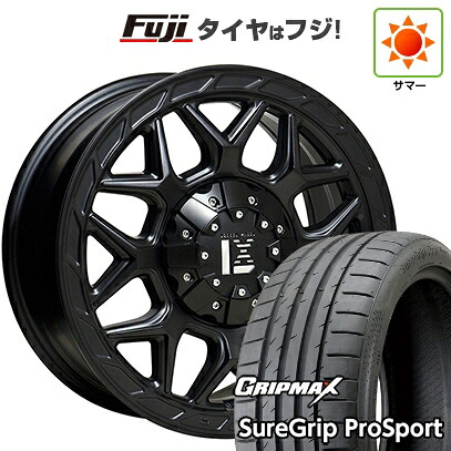 【新品国産車用5穴114.3】 夏タイヤ ホイール4本セット 245/40R20 グリップマックス シュアグリップ PRO SPORT BSW(限定) オフビート レクセル インフェルノ 9J 20インチ(送料無料)|フジコーポレーション