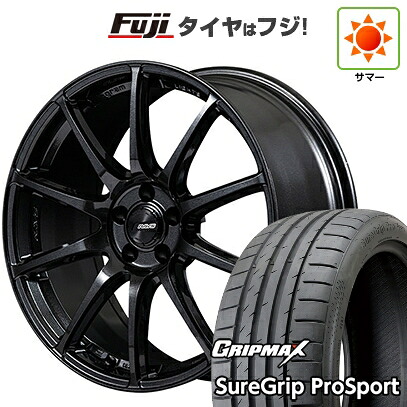 【新品国産車用5穴114.3】 夏タイヤ ホイール4本セット 225/40R18 グリップマックス シュアグリップ PRO SPORT BSW（限定） RAYS レイズ グラムライツ 57TR 9J 18インチ(送料無料)