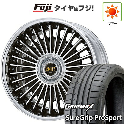 【新品国産車用5穴100】 夏タイヤ ホイール4本セット 225/40R19 グリップマックス シュアグリップ PRO SPORT BSW（限定） WORK ワーク イミッツ 7.5J 19インチ(送料無料)｜フジコーポレーション