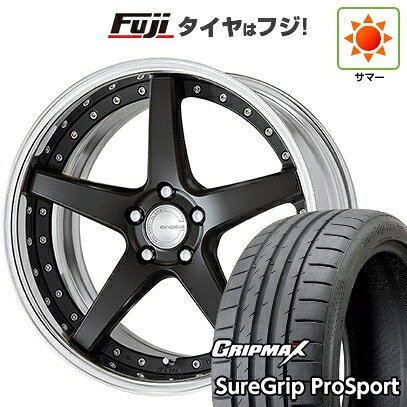 【新品国産車用5穴114.3】 夏タイヤ ホイール4本セット 245/45R19 グリップマックス シュアグリップ PRO SPORT BSW(限定) WORK ワーク グノーシスCV CVF 7.5J 19インチ(送料無料)|フジコーポレーション