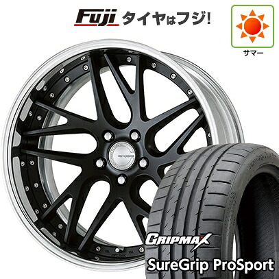 【新品国産車用5穴114.3】 夏タイヤ ホイール4本セット 225/35R19 グリップマックス シュアグリップ PRO SPORT BSW（限定） WORK ワーク グノーシスCV CVX 8.5J 19インチ(送料無料)