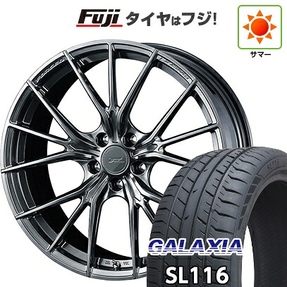 【新品国産車用5穴114.3】 夏タイヤ ホイール4本セット 255/45R20 ギャラクシア SL116(限定) WEDS ウェッズ F-ZERO FZ-1 8.5J 20インチ(送料無料)