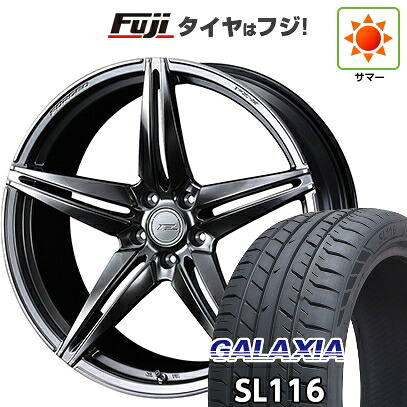 【新品国産車用5穴114.3】 夏タイヤ ホイール4本セット 255/45R20 ギャラクシア SL116(限定) WEDS ウェッズ F-ZERO FZ-3 8.5J 20インチ(送料無料)
