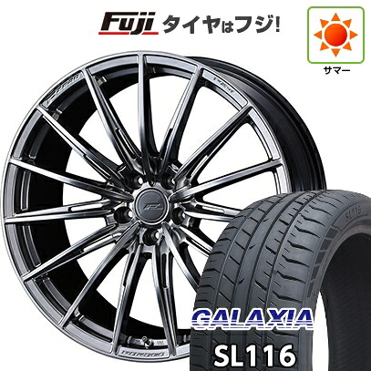 【新品国産車用5穴114.3】 夏タイヤ ホイール4本セット 245/30R20 ギャラクシア SL116(限定) WEDS ウェッズ F-ZERO FZ-4 8.5J 20インチ(送料無料)|フジコーポレーション