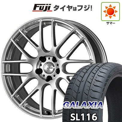 【新品国産車用5穴114.3】 夏タイヤ ホイール4本セット 245/30R20 ギャラクシア SL116(限定) WORK ワーク エモーション M8R 8.5J 20インチ(送料無料)|フジコーポレーション