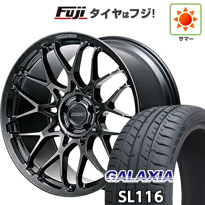 【新品】クラウンスポーツ/クラウンエステート 夏タイヤ ホイール4本セット 235/45R21 ギャラクシア SL116(限定) RAYS レイズ ボルクレーシング G29 8.5J 21インチ(送料無料)｜フジコーポレーション
