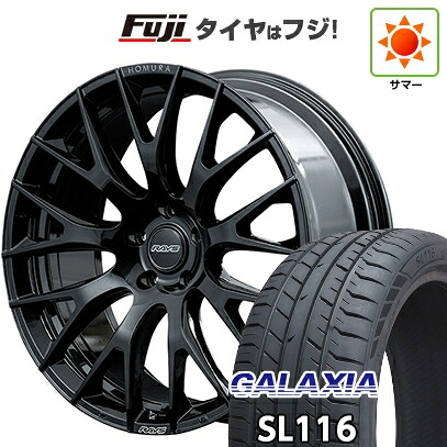 【新品】クラウンスポーツ/クラウンエステート 夏タイヤ ホイール4本セット 235/45R21 ギャラクシア SL116(限定) RAYS レイズ ホムラ 2X9R 9J 21インチ(送料無料)