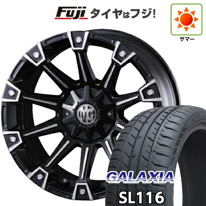 【新品国産車用5穴114.3】 夏タイヤ ホイール4本セット 245/30R20 ギャラクシア SL116(限定) クリムソン マーテルギア(MG) モンスター 8.5J 20インチ(送料無料)