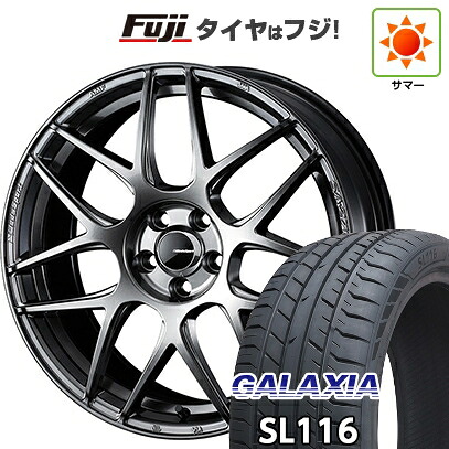 【新品国産車用5穴114.3】 夏タイヤ ホイール4本セット 245/30R20 ギャラクシア SL116(限定) WEDS ウェッズスポーツ SA-27R 8.5J 20インチ(送料無料)