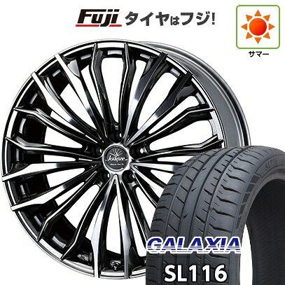 【新品国産車用5穴114.3】 夏タイヤ ホイール4本セット 245/40R21 ギャラクシア SL116(限定) WEDS ウェッズ クレンツェ フェルゼン 358EVO 8.5J 21インチ(送料無料) 170,500円