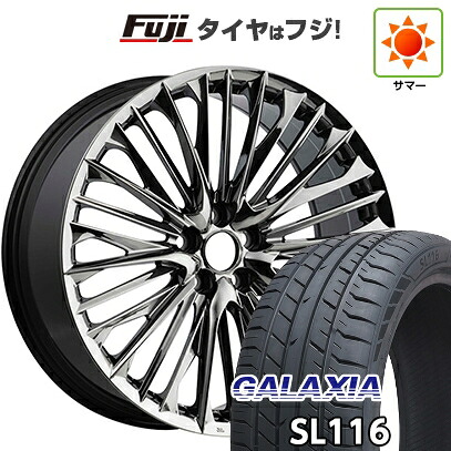 【新品】40系アルファード/ヴェルファイア用 夏タイヤ ホイール4本セット 245/40R21 ギャラクシア SL116(限定) WALD ヴァルド ジェニュインライン F-001 9J 21インチ(送料無料)