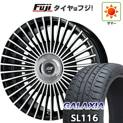 【新品国産車用5穴114.3】 夏タイヤ ホイール4本セット 245/30R20 ギャラクシア SL116(限定) WORK ワーク イミッツ シュトラール 8.5J 20インチ(送料無料)｜フジコーポレーション