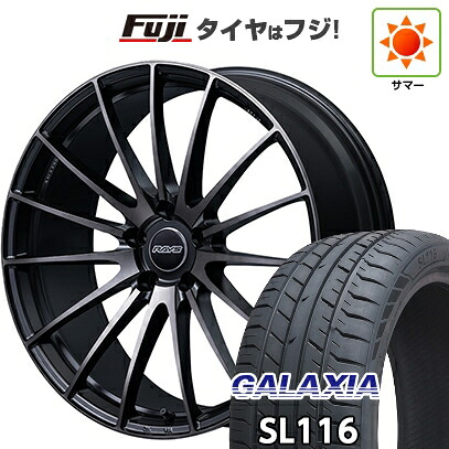 【新品国産車用5穴114.3】 夏タイヤ ホイール4本セット 245/30R20 ギャラクシア SL116(限定) RAYS レイズ VMF L-01 PREMIUM 8.5J 20インチ(送料無料)