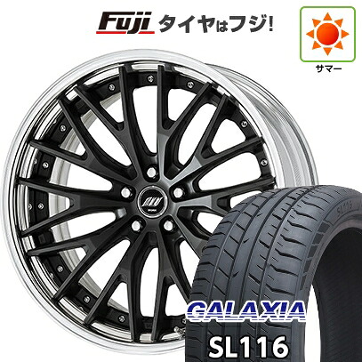 【新品】クラウンスポーツ/クラウンエステート 夏タイヤ ホイール4本セット 235/45R21 ギャラクシア SL116(限定) WORK ワーク ジースト STX 8.5J 21インチ(送料無料)｜フジコーポレーション