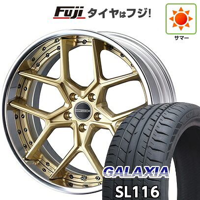 【新品国産車用5穴114.3】 夏タイヤ ホイール4本セット 245/40R21 ギャラクシア SL116(限定) WEDS ウェッズ マーベリック 1505S 9J 21インチ(送料無料)