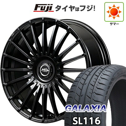 【新品国産車用5穴114.3】 夏タイヤ ホイール4本セット 245/30R20 ギャラクシア SL116(限定) MID WHEELS MID EXCLUSIVE 020F 8.5J 20インチ(送料無料)|フジコーポレーション