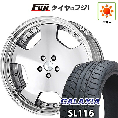 【新品】40系アルファード/ヴェルファイア用 夏タイヤ ホイール4本セット 245/40R21 ギャラクシア SL116(限定) WORK ワーク ランベック LDZ【限定】 8.5J 21インチ(送料無料)
