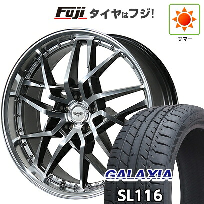 【新品国産車用5穴114.3】 夏タイヤ ホイール4本セット 255/45R20 ギャラクシア SL116(限定) トピー ドルフレン ゴディオ 数量限定 8.5J 20インチ(送料無料)