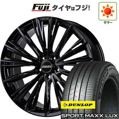 【パンク保証付き】【新品】40系アルファード/ヴェルファイア用 夏タイヤ ホイール4本セット 225/55R19 ダンロップ スポーツMAXX LUX RAYS レイズ ベルサス クラフトコレクション ヴォウジェ LIMITED (GX) 8J 19インチ(送料無料)
